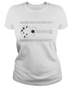 Blackbird Singing In The Dead Of Night Hippie  Classic Ladies