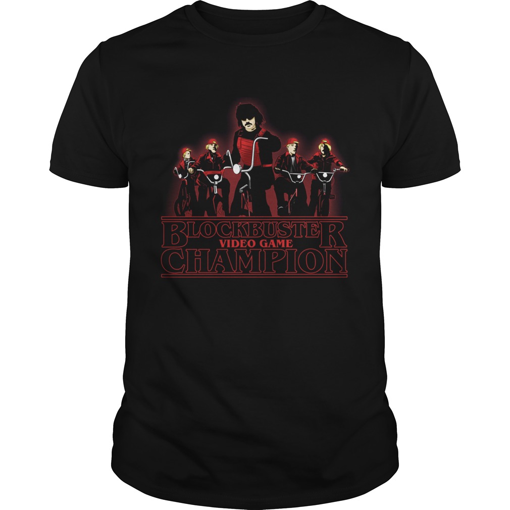 Blockbuster video game champion Stranger Things Unisex