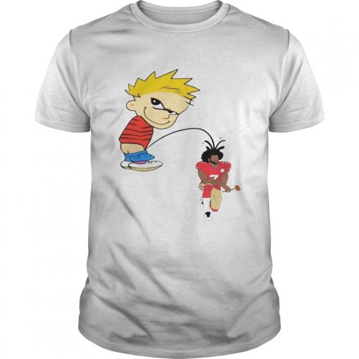 calvin peeing shirt