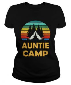 Camping Auntie Camp Matching Summer Camper  Classic Ladies