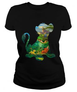 Disney Lion King Simba Silhouette Simba Timon And Pumbaa  Classic Ladies