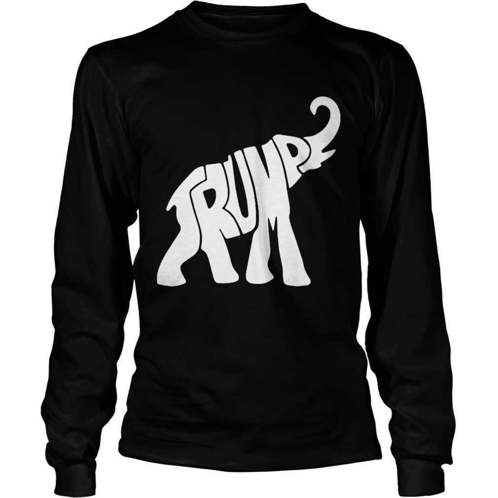 Donald Trump Republican Elephant LongSleeve