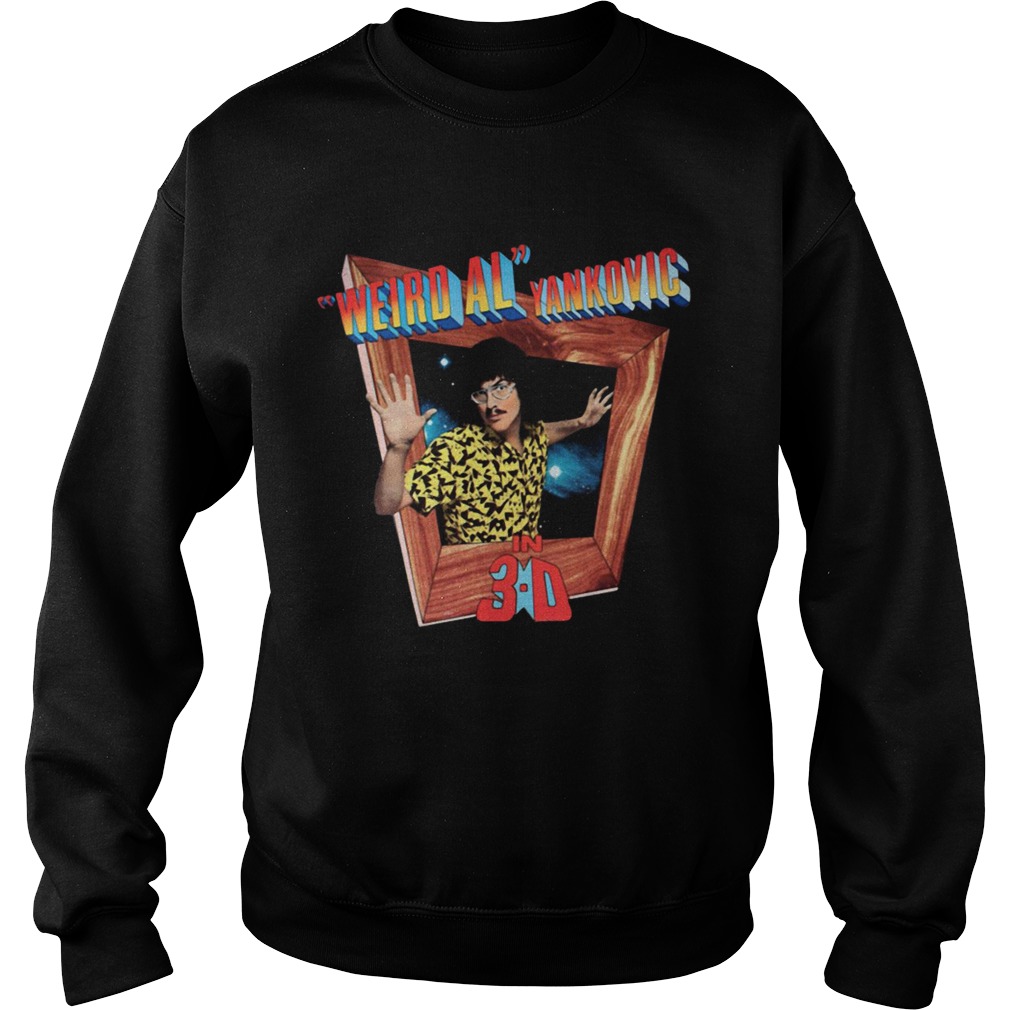 Dustin Weird Al Yankovic in 3D Sweatshirt
