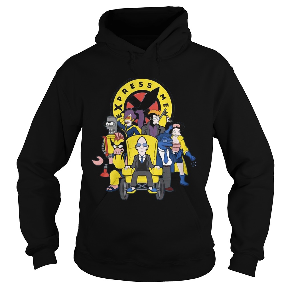 Express Men futurama Xmen Hoodie
