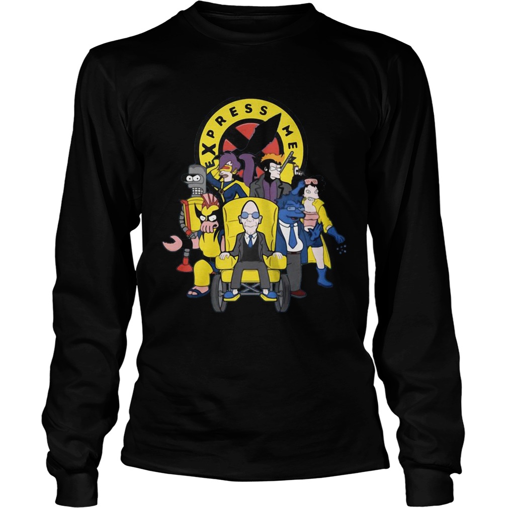Express Men futurama Xmen LongSleeve