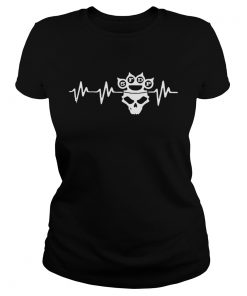 Five finger Death punch I stand alone Im no hero and Im not made of stone right  Classic Ladies