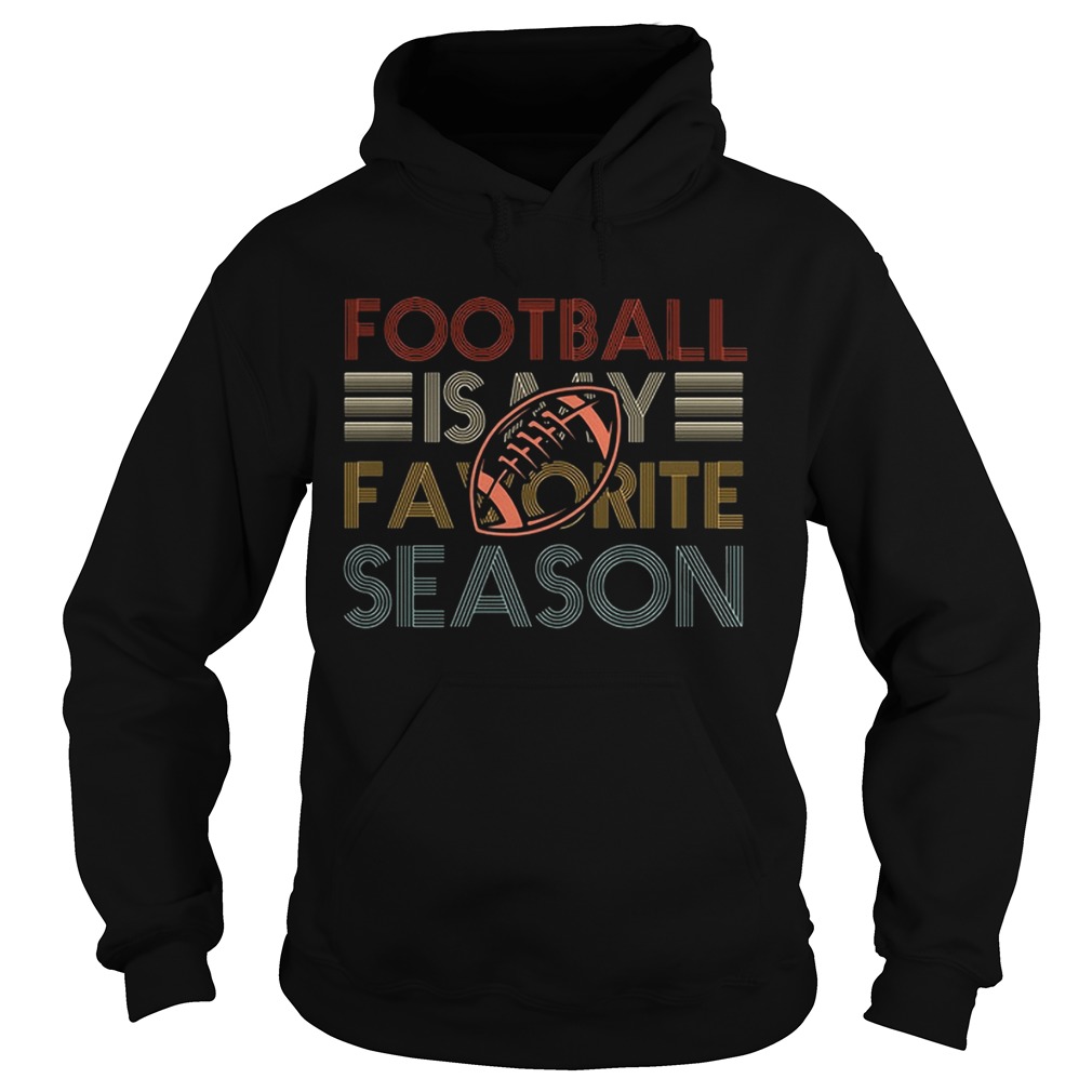 Football is my favorite season retro Hoodie