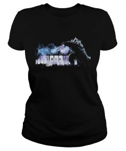 Godzilla atomic breath The White House King ofthe Monsters Classic Ladies