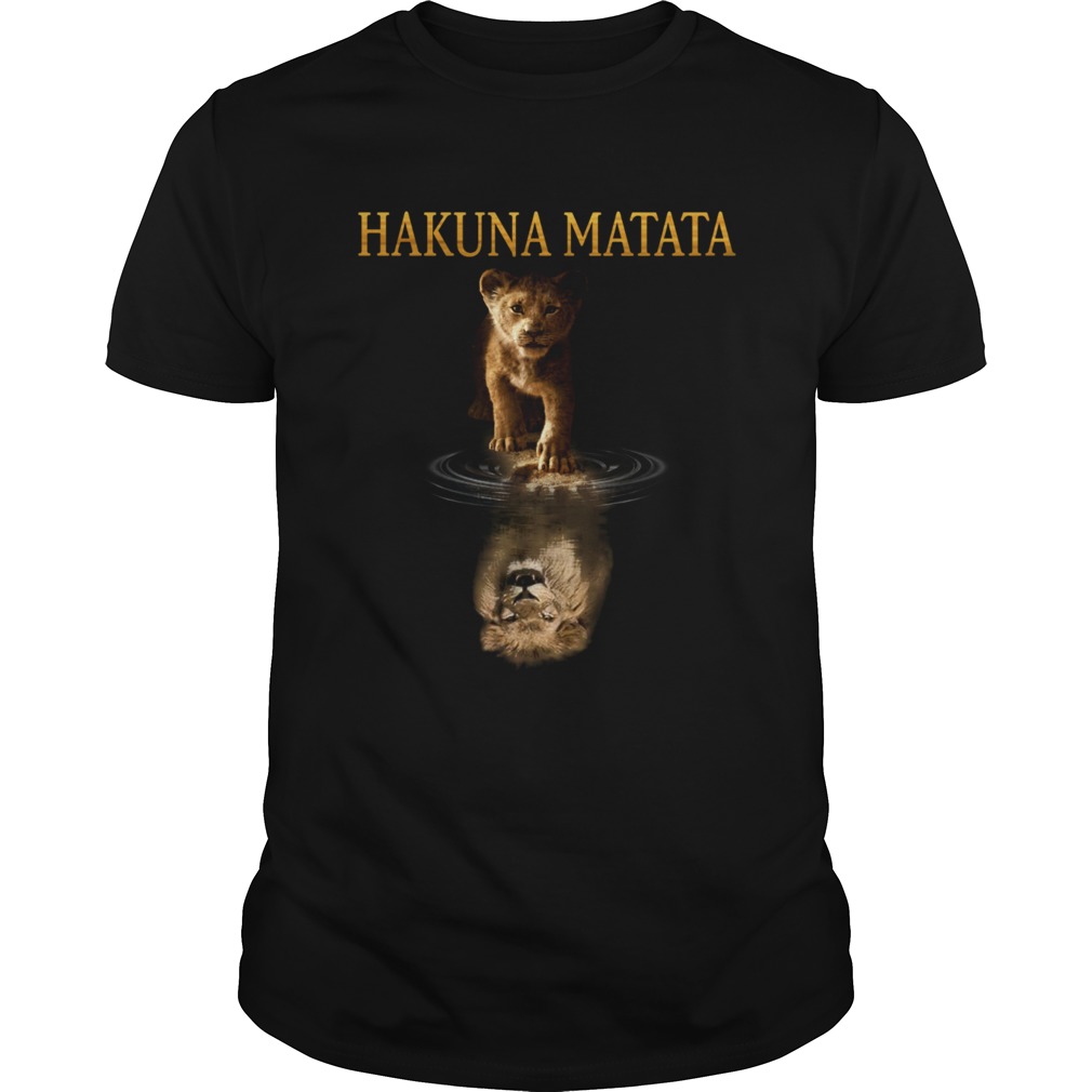 Hakuna Matata Simba water mirror Mufasa Unisex