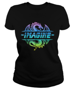 Imagine Fantasy Dragon Tattoo Retro  Classic Ladies