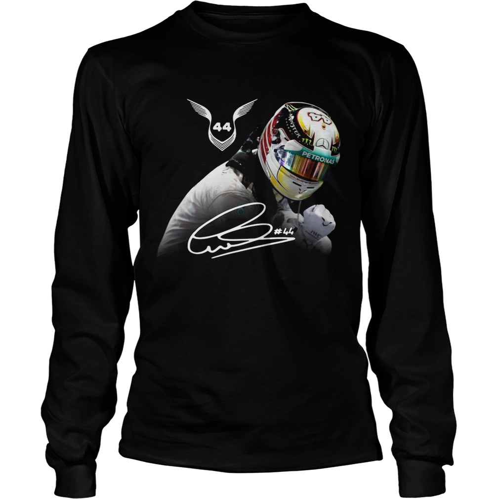 Lewis Hamilton 44 F1 world drivers champion LongSleeve