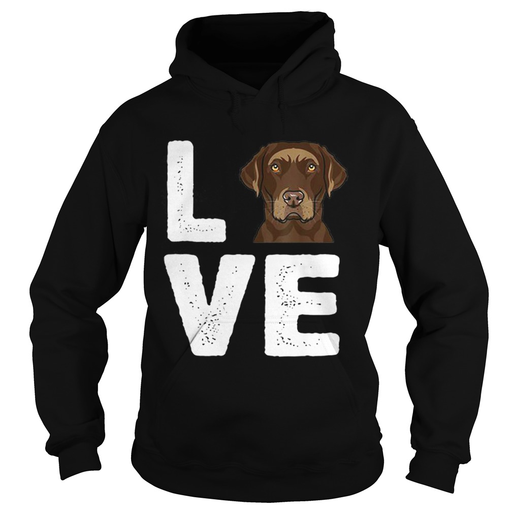 Official Chocolate Labrador I Love My Chocolate Lab Hoodie