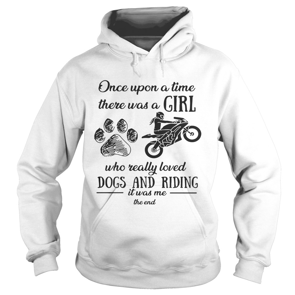 Once upon a time there was a girl who really loved dogs and riding Hoodie