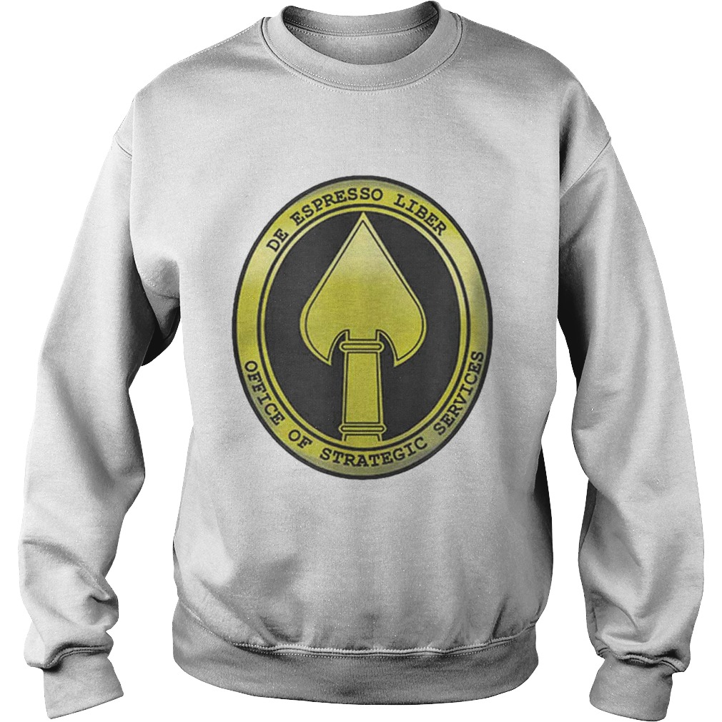 Oss Spy Office Us Military Intelligence Dept Army Sweatshirt