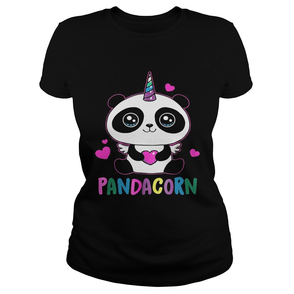 Unisex Ladies Mens Funny Unicorn Panda T Shirt PANDICORN TShirt 