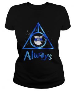 Police Badge Deathly Hallows Always Harry Potter  Classic Ladies
