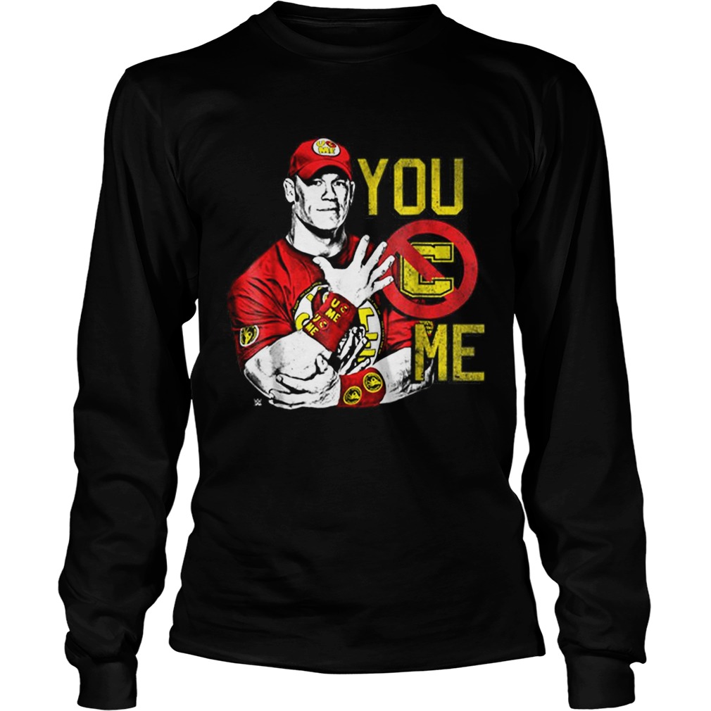 Premium WWE John Cena You Cant C Me LongSleeve