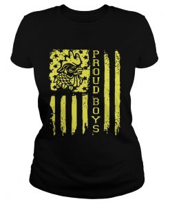 Proud Boys American flag Independence day  Classic Ladies