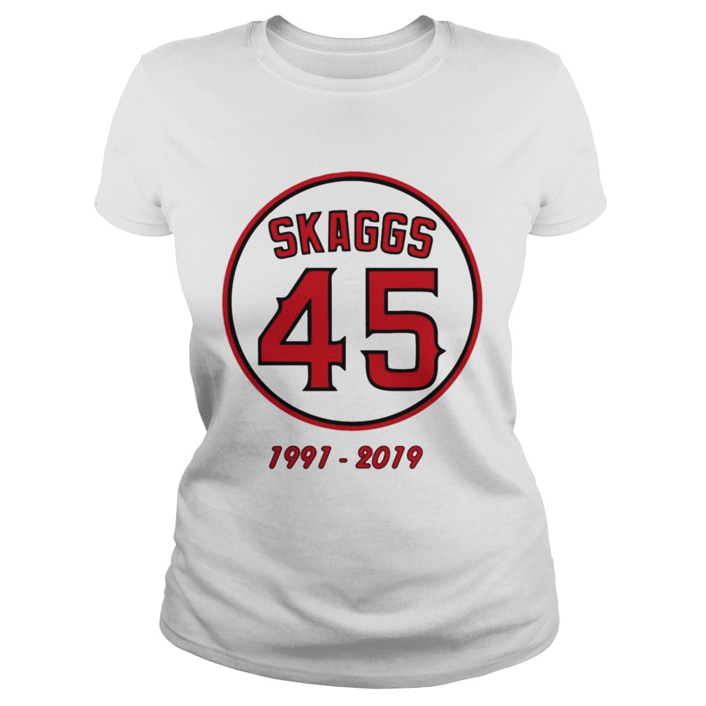 Rip Tyler Skaggs 1991 2019 Classic Ladies
