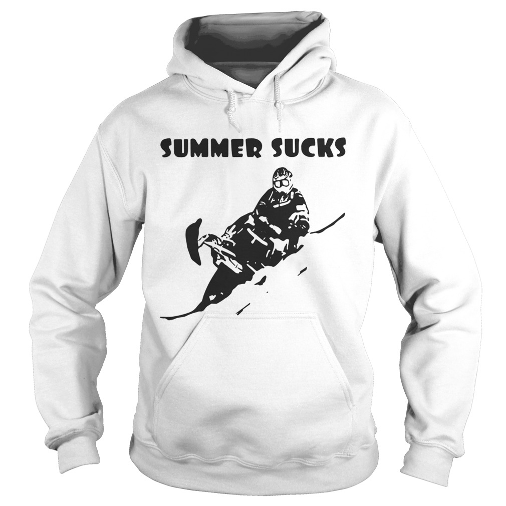 Snowmobile summer sucks Hoodie