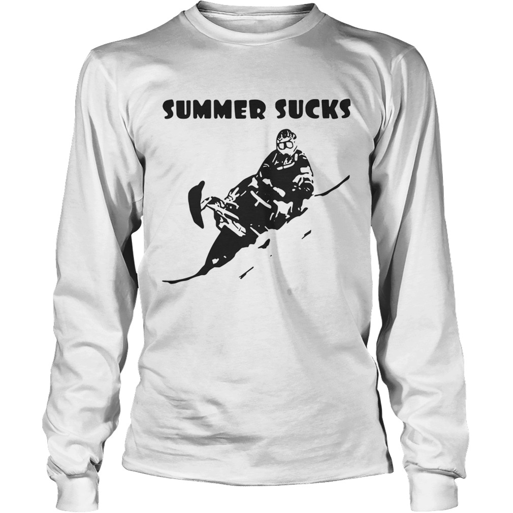 Snowmobile summer sucks LongSleeve