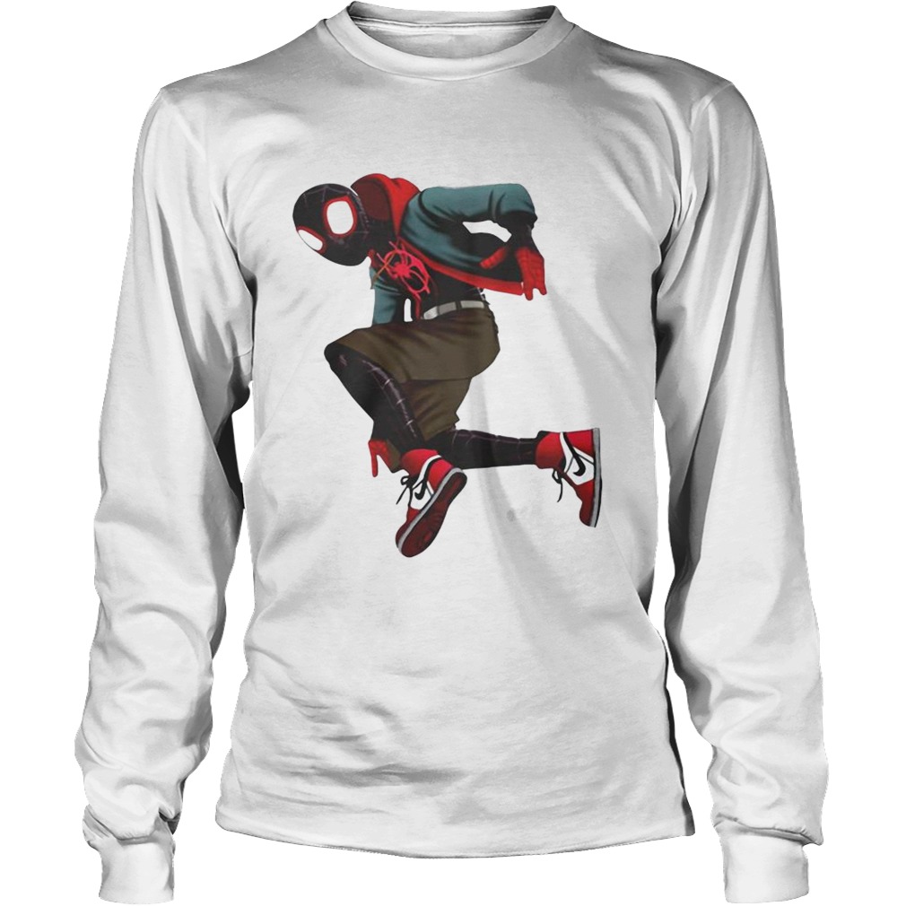 SpiderVerse Miles Morales LongSleeve