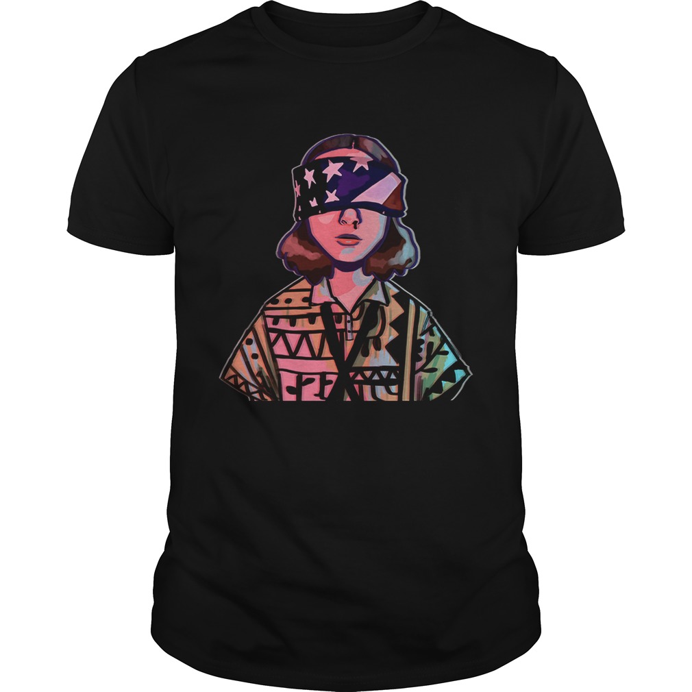 Stranger Things Eleven Independence day 4th of July Unisex