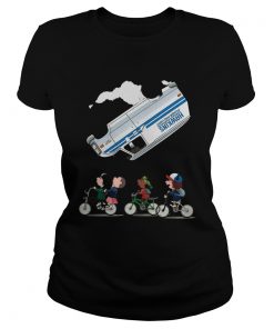 Stranger Things Eleven flip over the Van Hawkins power and light  Classic Ladies