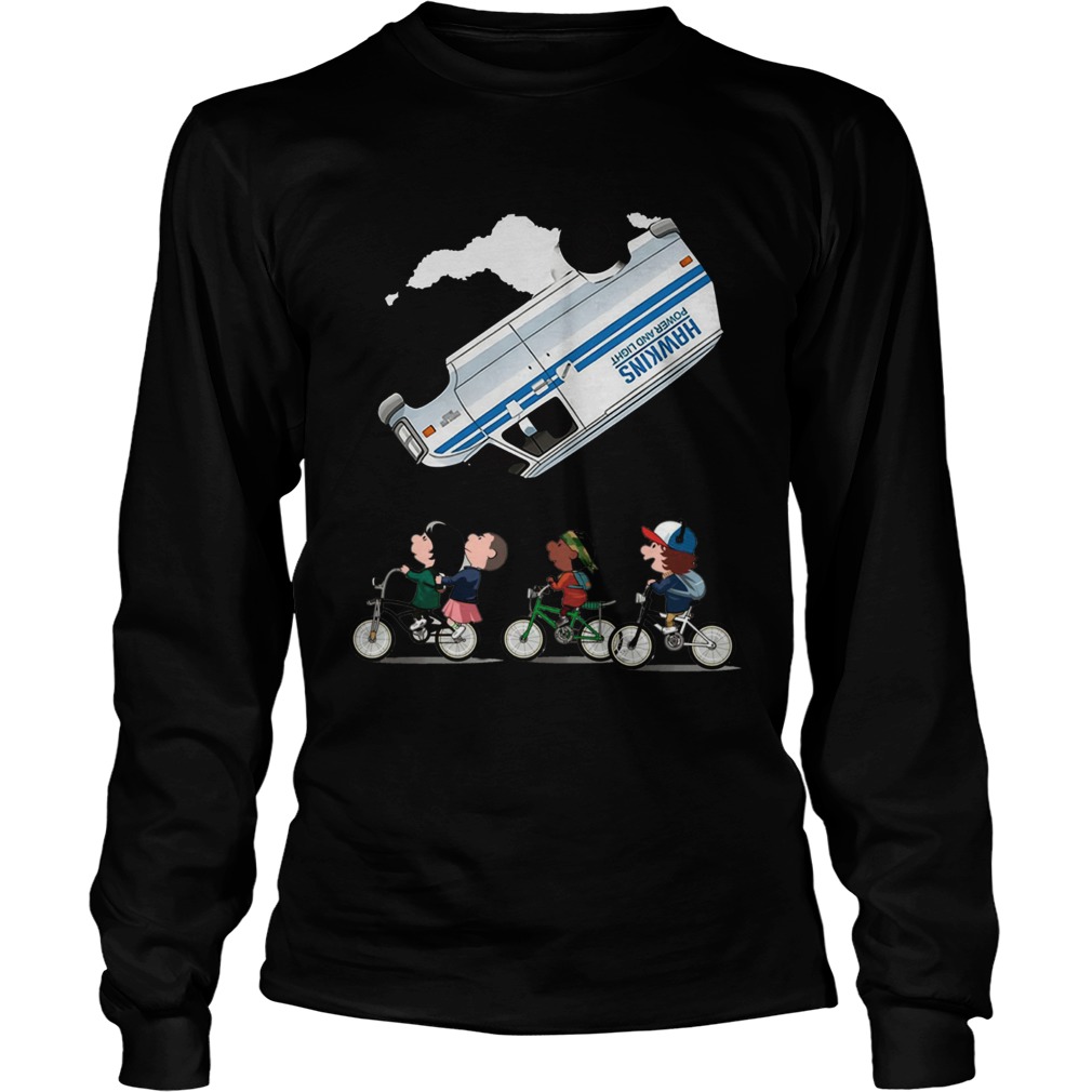 Stranger Things Eleven flip over the Van Hawkins power and light LongSleeve