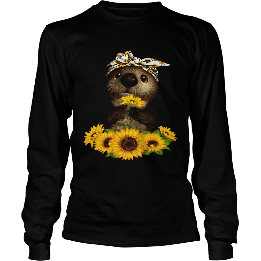 Sunflower otter LongSleeve