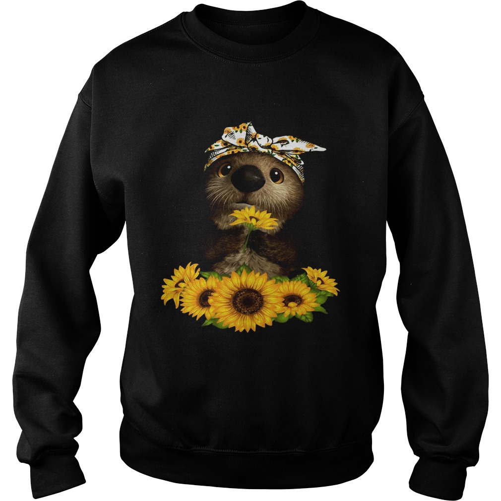 Sunflower otter Sweatshirt