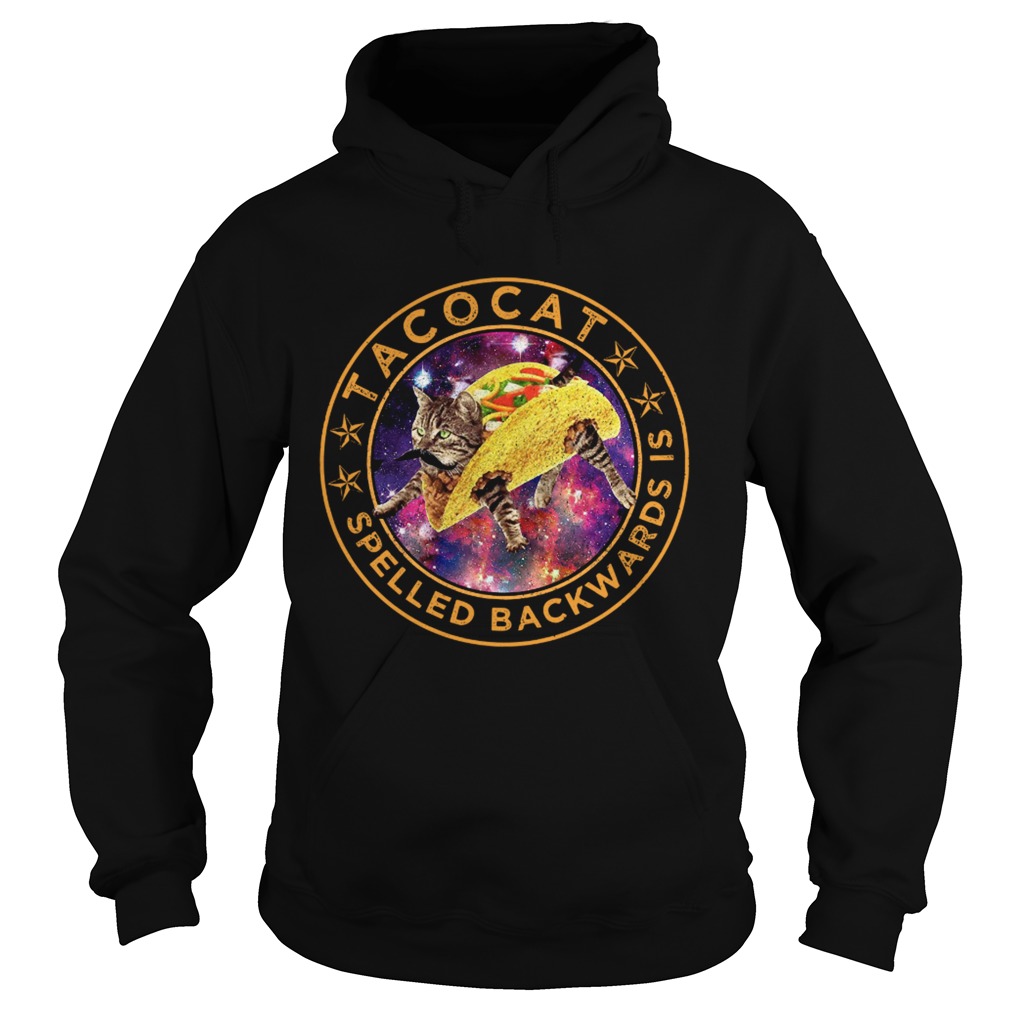 Tacocat spelled backwards Hoodie