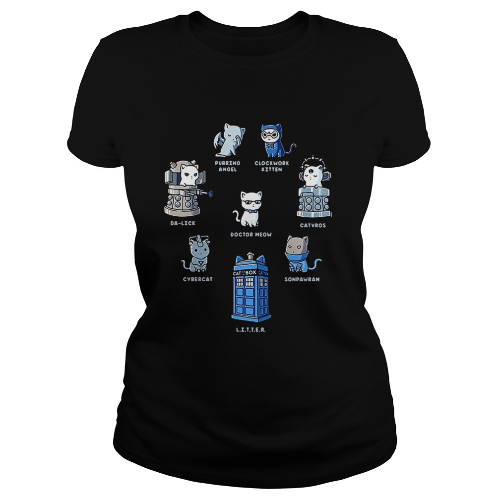 Tardis cats Doctor meow Doctor Who Classic Ladies