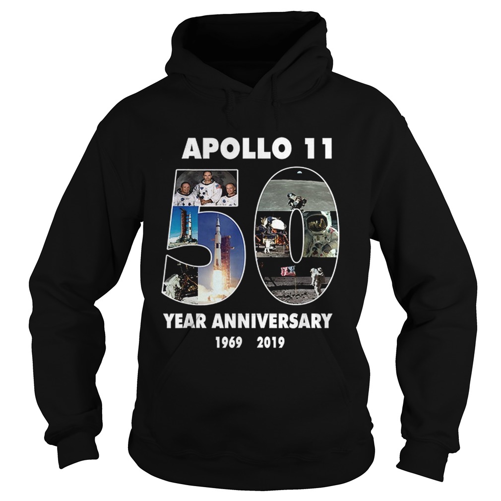 Top Apollo 11 50th Anniversary Moon Landing in Pictures Space Hoodie