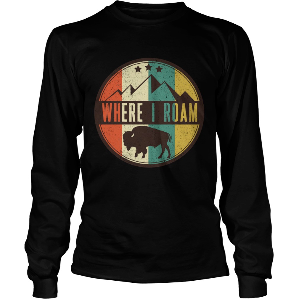 Where I roam Bull LongSleeve