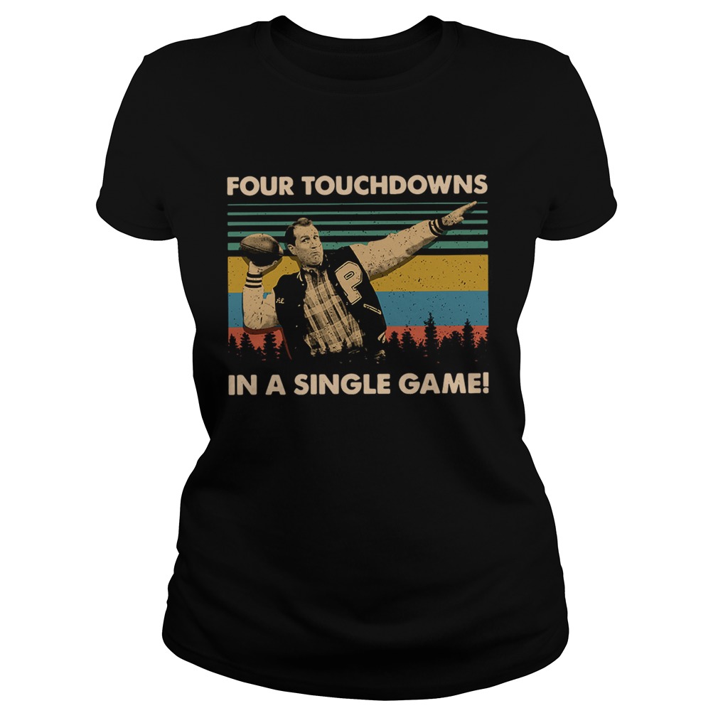 1566031283Vintage Football legend Al Bundy four touchdowns in a single Classic Ladies