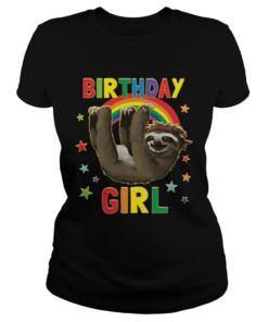1567075253Birthday Girl Sloth  Classic Ladies