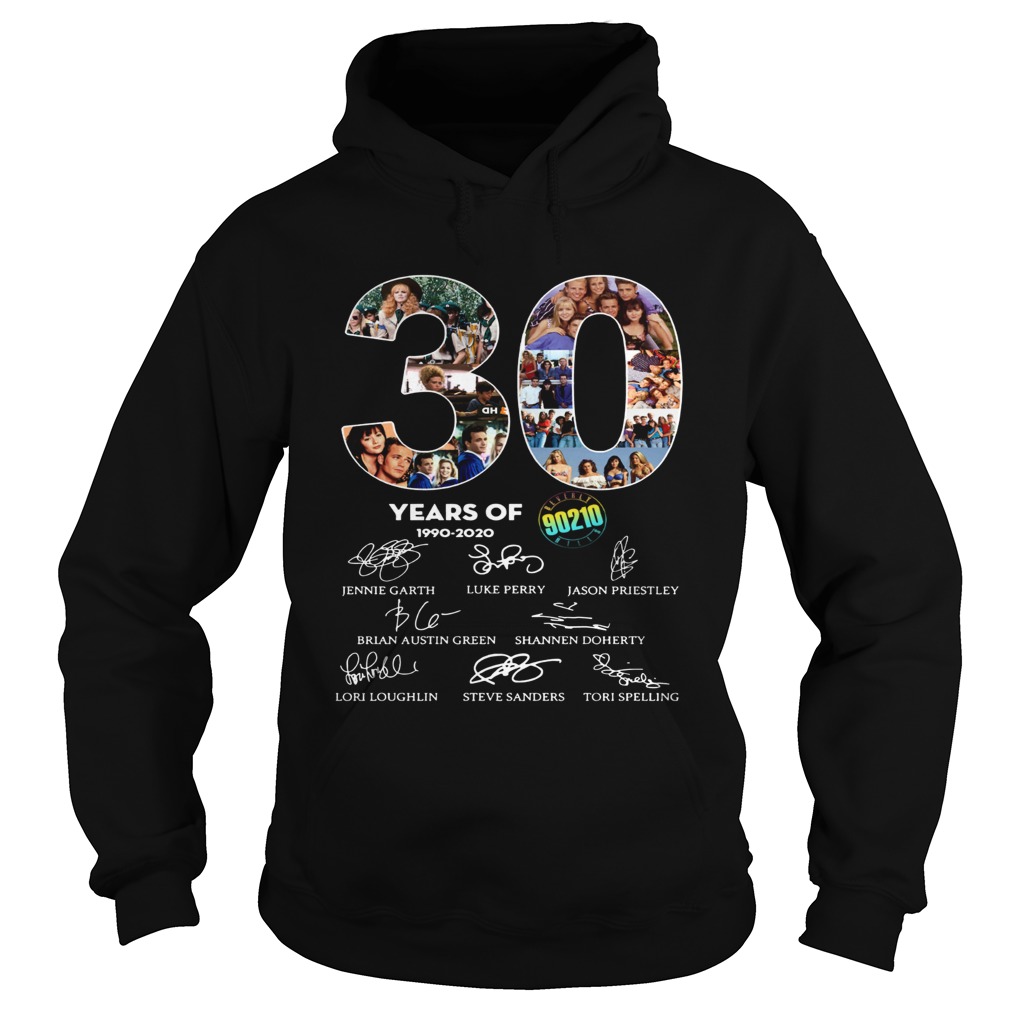 30 Years of 90210 2020 signature Hoodie