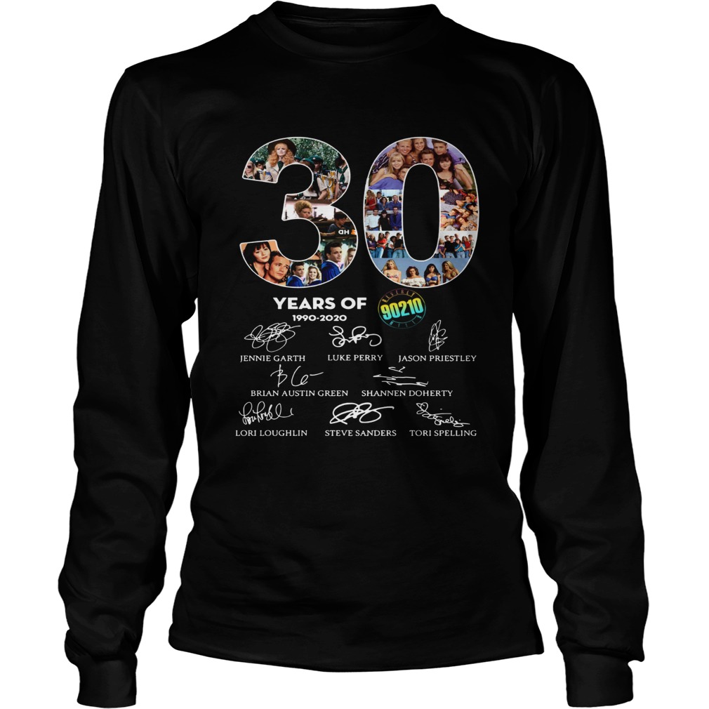 30 Years of 90210 2020 signature LongSleeve