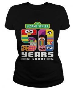 50 Years Of Sesame Street T Classic Ladies