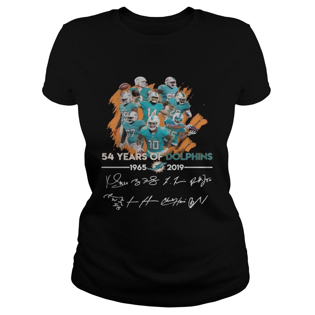 54 years of Dolphins 19652019 signature Classic Ladies