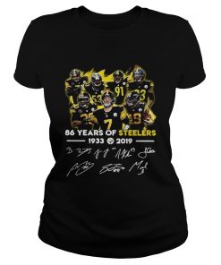 86 Years of Steelers 19332019 signatures  Classic Ladies