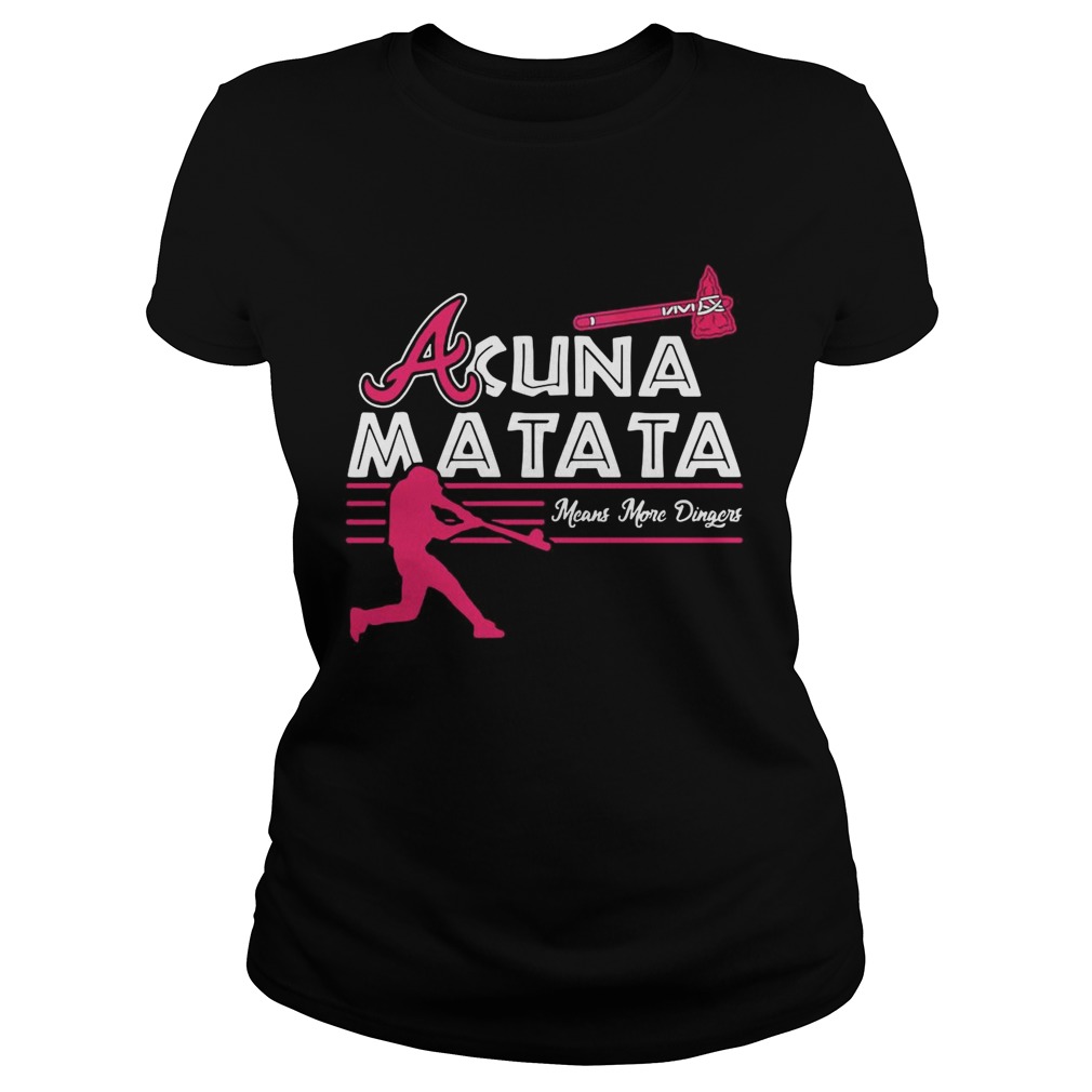 Acuna Matata means more dingers Classic Ladies