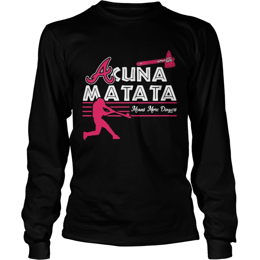 Acuna Matata means more dingers LongSleeve