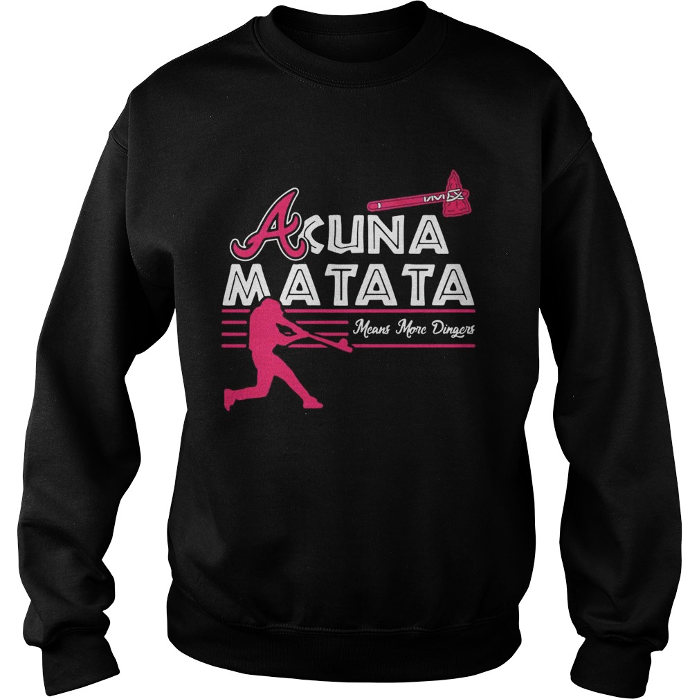 Acuna Matata means more dingers Sweatshirt