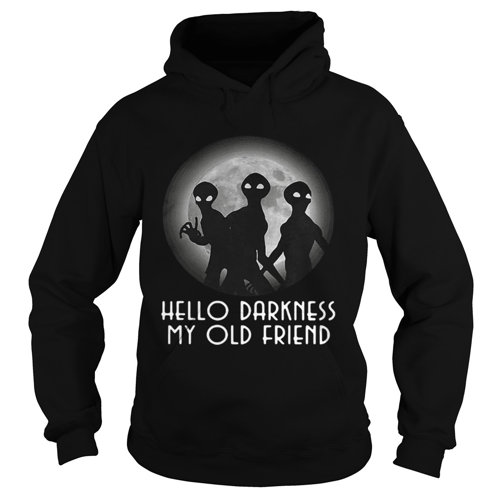 Aliens hello darkness my old friend Hoodie