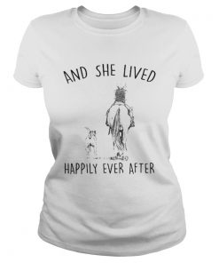 And she lived happily ever after Riding horse and dog  Classic Ladies