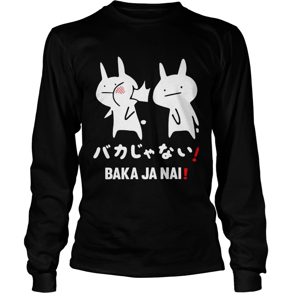Anime Baka Ja Nai Rabbit slap LongSleeve