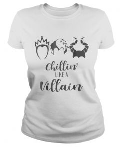 Awesome Chillin Like A Villain Distressed  Classic Ladies