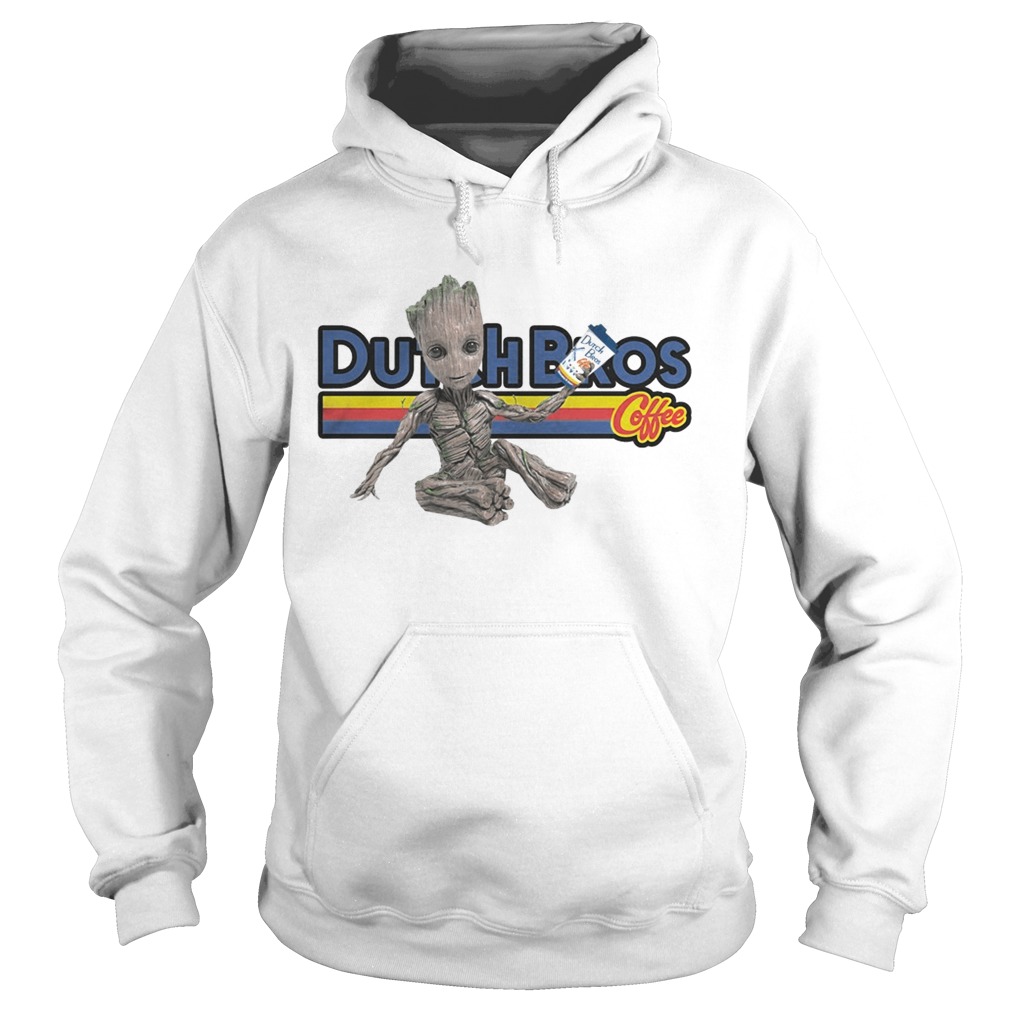 Baby Groot Dutch Bros coffee Hoodie